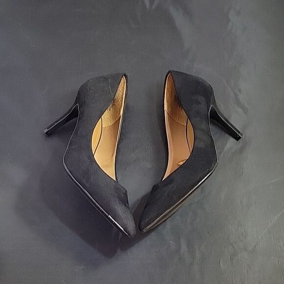 H&M WOMEN"S POINTED TOE LOW KITTEN HEEL DRESS PUMP - Picture 7 of 14